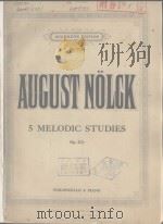 5 Melodic Studies PDF电子版封面