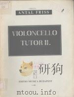 Violoncello Tutor 1966 PDF电子版封面