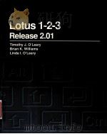 LOTUS 1-2-3 RELEASE 2.01（1990 PDF版）