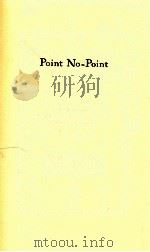 POINT NO POINT A ZIZA TODD MYSTERY（1992 PDF版）