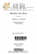 BURNING YOUR BOATS: STORIES（1995 PDF版）