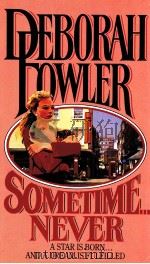 SOMETIME...NEVER 1986 PDF电子版封面 0722136994