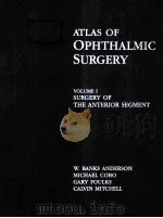ATLAS OF OPHTHALMIC SURGERY VOLUME I: SURGERY OF THE ANTERIOR SEGMENT 1991 PDF电子版封面 080160172X W.BANKS ANDERSON MICHAEL COBO
