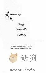 EZRA POUND'S CATHAY（1969 PDF版）