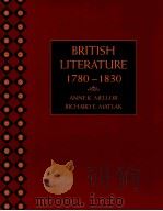 BRITISH LITERATURE 1780-1830 1996 PDF电子版封面 0155002600