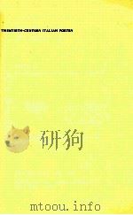 TWENTIETH-CENTURY ITALIAN POETRY AN ANTHOLOGY（1993 PDF版）
