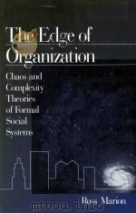 THE EDGE OF ORGANIZATION 1998 PDF电子版封面 0761912665