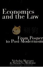 ECONOMICS AND THE LAW 1997 PDF电子版封面 0691011745