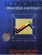 ECONOMICS:PRINCIPLES AND POLICY FOURTH EDITION 1988 PDF电子版封面 0155188518