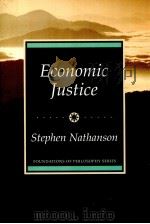 ECONOMIC JUSTICE 1998 PDF电子版封面 0137418442