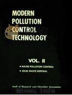 MODERN POLLUTION CONTROL TECHNOLOGY VOL. II（1978 PDF版）