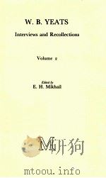 W.B.YEATS INTERVIEWS AND RECOLLECTIONS VOLUME 2（1977 PDF版）