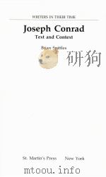 JOSEPH CONRAD TEXT AND CONTEXT（1992 PDF版）