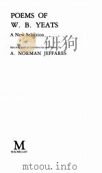 POEMS OF W.B. YEATS A NEW SELECTION（1984 PDF版）