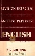 REVISION EXERCISES AND TEST PAPERS IN ENGLISH（1984 PDF版）