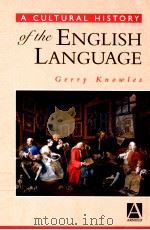 A CULTURAL HISTORY OF THE ENGLISH LANGUAGE（1997 PDF版）