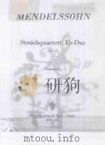 Streichquartett Es-Dur Op.12（1976 PDF版）