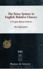 THE TENSE SYSTEM IN ENGLISH RELATIVE CLAUSES 1995 PDF电子版封面 3110146851 ILSE DEPRAETERE