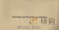 TEACHING AND LEARNING VOCABULARY（1990 PDF版）