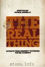 THE REAL THING（1986 PDF版）