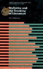 STYLISTICS AND THE TEACHING OF LITERATURE（1975 PDF版）