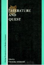 LITERATURE AND QUEST 1993 PDF电子版封面 9051835159
