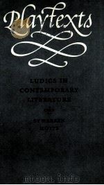 PLAYTEXTS LUDICS IN CONTEMPORARY LITERATURE（1995 PDF版）