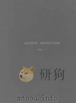 Artists Repertoire（1885 PDF版）