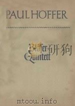 Blaserquintett PDF电子版封面 Hoffer曲