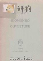 Idomeneo Ouverture PDF电子版封面 (奥)Mozart曲
