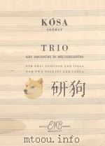 Trio 1946 PDF电子版封面 Kosa曲