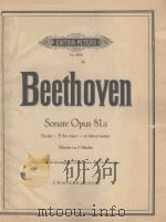 Sonate Opus 81（ PDF版）