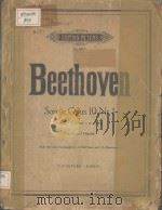 Sonate Opus 10 Nr.1 PDF电子版封面 (德)Beethoven曲