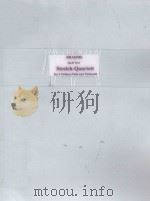 Streich-Quartett   1928  PDF电子版封面    Brahms曲 
