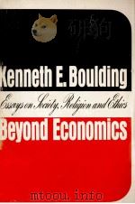 BEYOND ECONOMICS ESSAYS ON SOCIETY RELIGION AND ETHICS（1970 PDF版）
