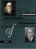INTERNATIONAL ENCYCLOPEDIA OF ECONOMICS VOLUME 2 1997 PDF电子版封面 1884964826 FRANK N.MAGILL