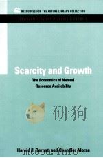 RESOURCES FOR THE FUTURE LIBRARY COLLECTION ENVIRONMENTAL AND RESOURCE ECONOMICS VOLUME 2（1963 PDF版）