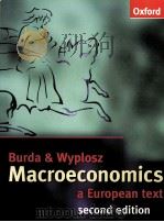 MACROECONOMICS A EUROPEAN TEXT SECOND EDITION 1996 PDF电子版封面 0198774680