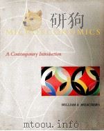 MICROECONOMICS:A CONTEMPORARY INTRODUCTION 1988 PDF电子版封面 0538088400 WILLIAM A.MCEACHERN