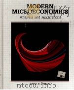 MODERN MICROECONOMICS:ANALYSIS AND APPLICATIONS（1985 PDF版）