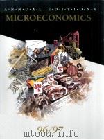 MICROECONOMICS96/97 1996 PDF电子版封面 156134432X DON UNIVERSITY