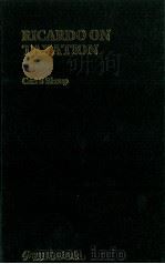 RICARDO ON TAXATION（1992 PDF版）