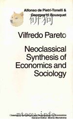 VILFREDO PARETO:NEOCLASSICAL SYNTHESIS OF ECONOMICS AND SOCIOLAGY 1994 PDF电子版封面 033360220X