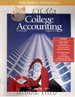 STUDY GUIDE AND WORKING PAPERS FOR COLLEGE ACCOUNTING:SEVENTHEDITION 1994 PDF电子版封面 0028014499