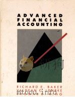 ADVANCED FINANCIAL ACCOUNTING 1989 PDF电子版封面 0070033668