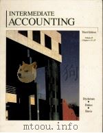 INTERMEDIATE ACCOUNTING THIRD EDITION（1994 PDF版）