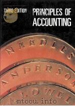 PRINCIPLES OF ACCOUNTING THIRD EDITION 1987 PDF电子版封面 0395357020