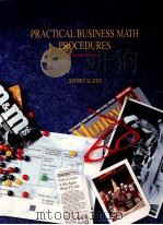 PRACTICAL BUSINESS MATH PROCEDURES FOURTH EDITION 1992 PDF电子版封面 0256112177