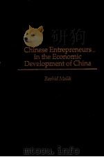 CHINESE ENTREPRENEURS IN THE ECONOMIC DEVELOPMENT OF CHINA 1997 PDF电子版封面 0275958485