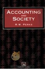 ACCOUNTING AND SOCIAL 1993 PDF电子版封面 0412473305 R.W.PERKS